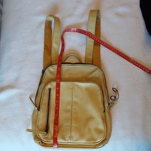 American leather backpack purse